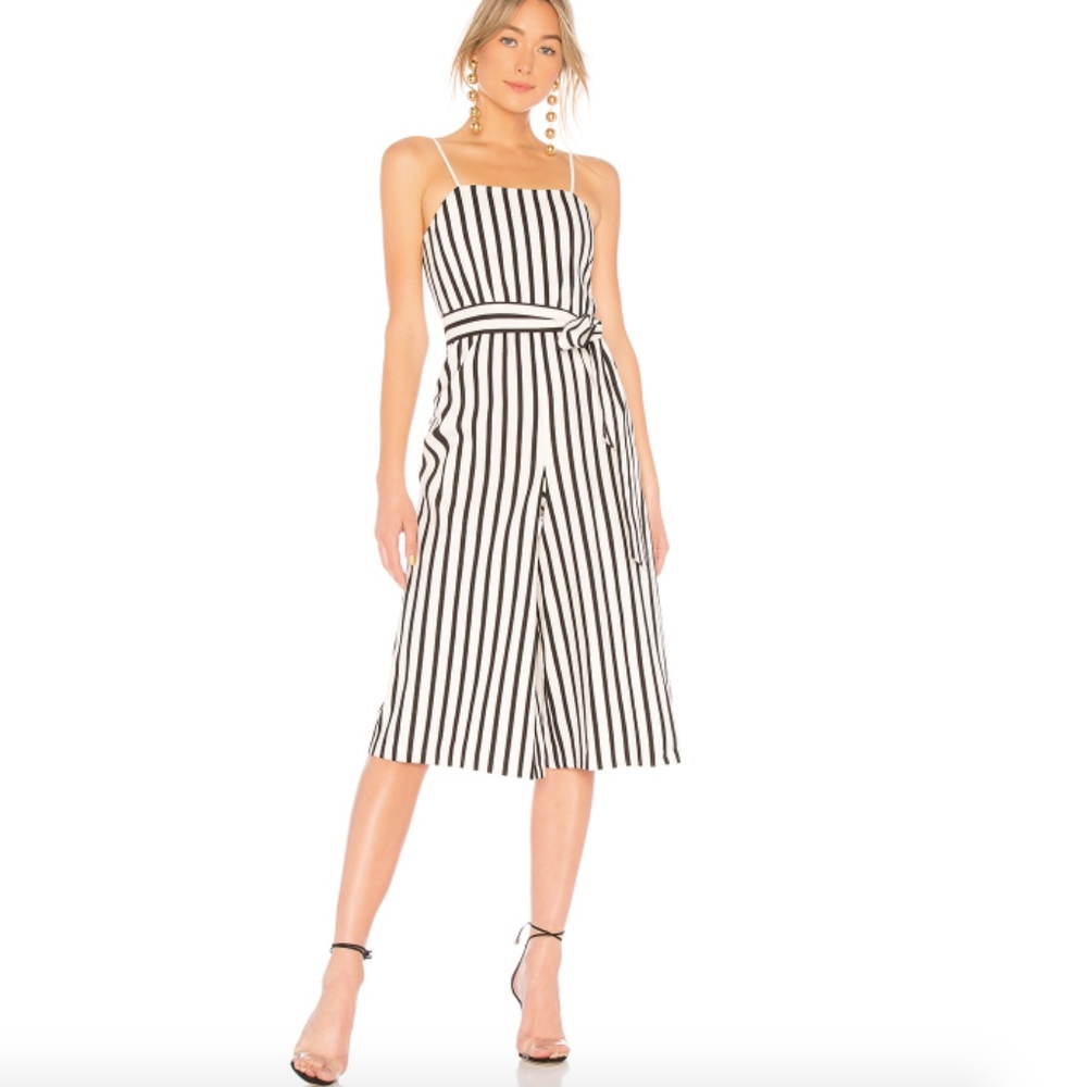 Alice + Olivia Lucie Gaucho Jumpsuit